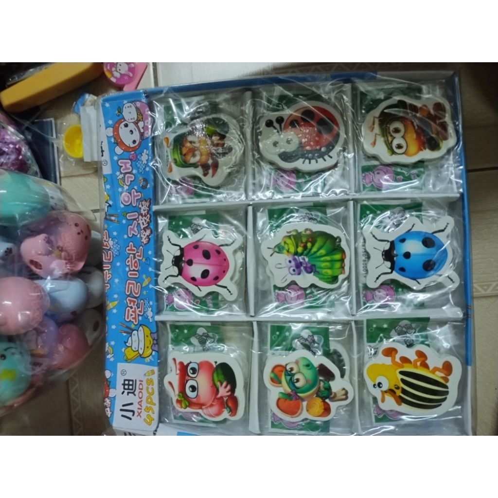 Set 2 viên Gôm tẩy chì hình động vật nhiều mẫu