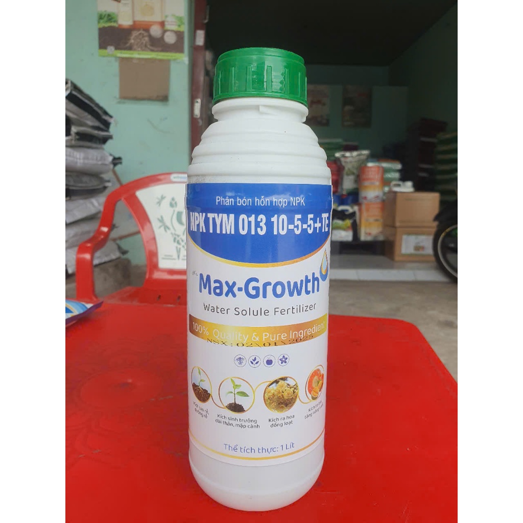 Phân bón điều hòa sinh trưởng có chứa NAA & GA3 Max-Growth