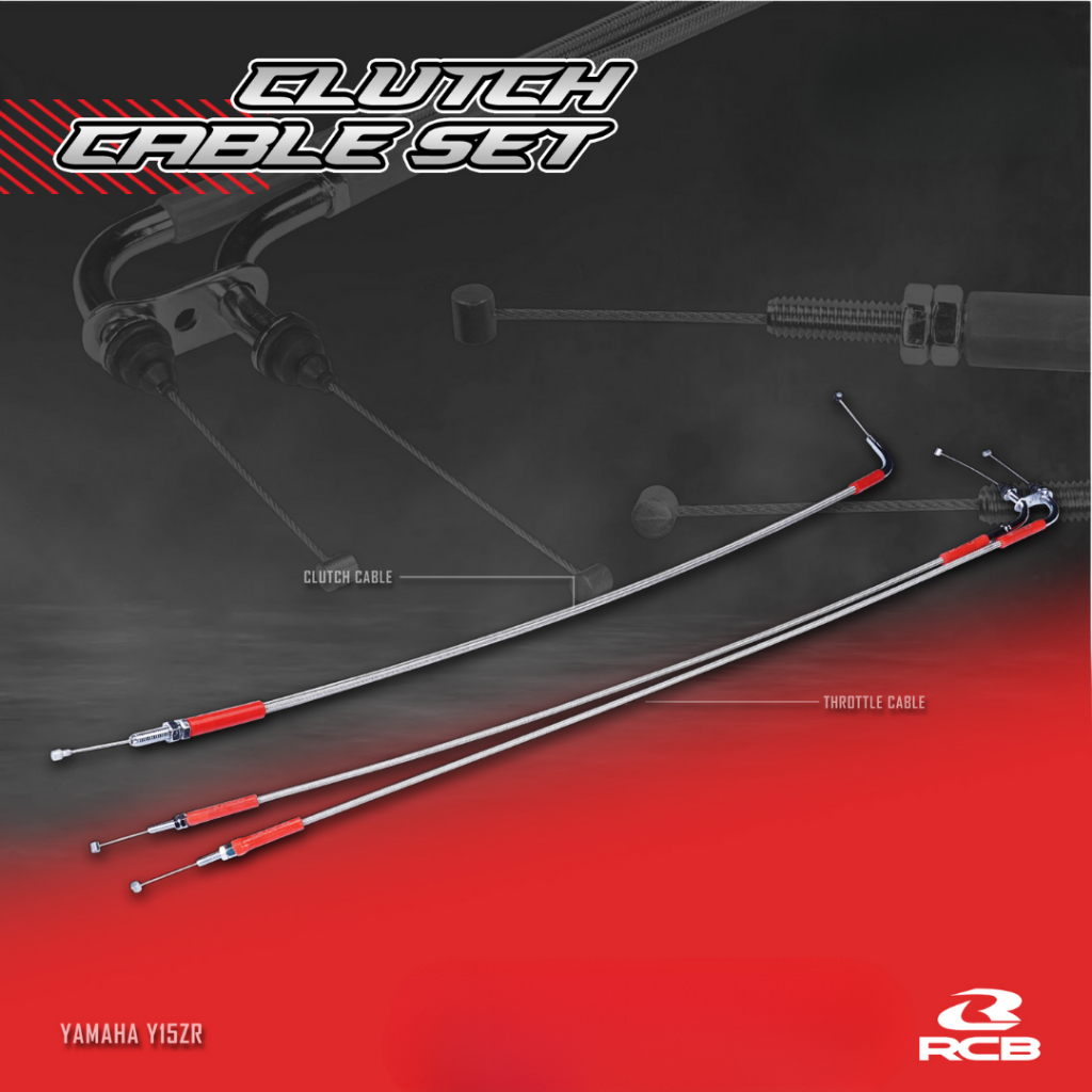 Bộ Dây Côn & Dây Ga RCB Ultra Clutch Cable Set – Thép Không Gỉ – Dành Cho Yamaha Exciter 150