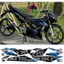 Tem rời RAIDER fi - Mẫu xe đen tem bóng. Chất liệu PPF Cao Cấp : 3 Lớp, Chống Nước, Chống Phai Màu. Nhãn Dán Decal