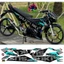 Tem rời RAIDER fi - Mẫu xe đen tem bóng. Chất liệu PPF Cao Cấp : 3 Lớp, Chống Nước, Chống Phai Màu. Nhãn Dán Decal