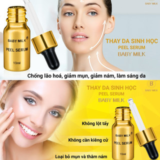 [Hot] Thay Da Sinh Học Peel Serum Baby Milk 10ml - Hàng Hiệu Cao Thiên Nhi