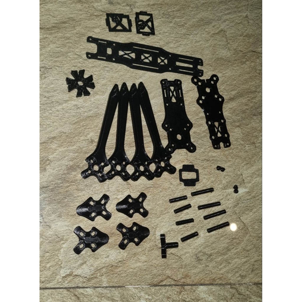⚙️ Kit Khung Drone 5inch – PETG Siêu Cứng 🛠️ In 3D Theo Yêu Cầu | Nhận In Khổ Lớn – Gia Công Số Lượn