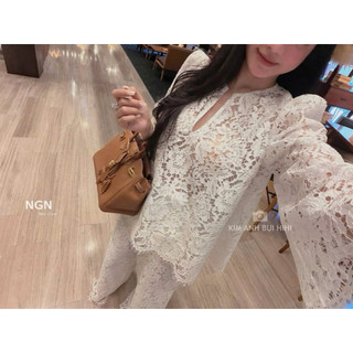 Set Ren Dài Tay Quần Xuông KAB [Sẵn Ship]
