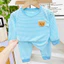 Bộ Thun Lạnh dài tay cho bé 5 -15kg. Cổ cao, vải mềm mát, may rộng rãi