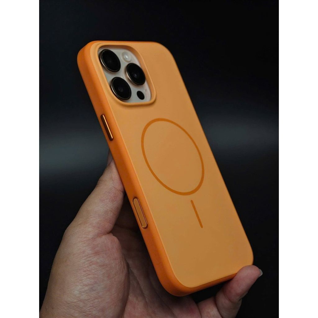 ỐP LIKGUS AI GLAZE MAG – Có nút Camera control chống vân hỗ trợ sạc IPhone 17Promax 17Pro 16Promax