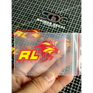 Tem Sticker DTF V2 Red Leo Việt Nam, Đỏ Vàng Size 6Cm |SGDC - 1 Cái/Cặp|