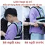 Đai Ngồi Xe Máy Royal Phản Quang Chất Liệu Thoáng Mát Kèm Khóa Bấm Dây Vai Chắc Chắn Cố Định Tư Thế