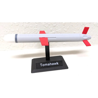 Mô hình tên lửa Tomahawk của quân đội Mỹ