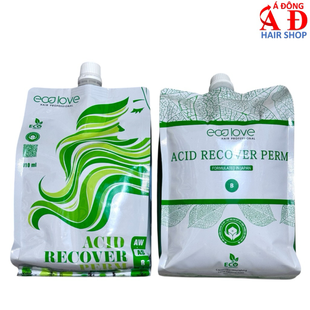 CẶP THUỐC UỐN ECOLOVE SIÊU QUĂN SÓNG MỀM MƯỢT 910mlx2