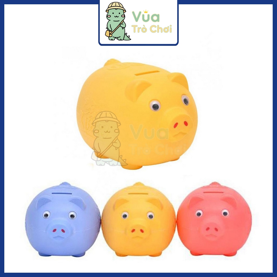 [4 Size] Ống Heo Tiết Kiệm Bằng Nhựa Lợn Tiết Kiệm Tiền Ngộ Nghĩnh Dễ Thương Cho Bé Đồ Chơi Trẻ Em