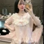 Set Dài Cổ Tròn Ren Nơ 2 Tầng – Dáng Xinh Tiểu Thư | MS A28