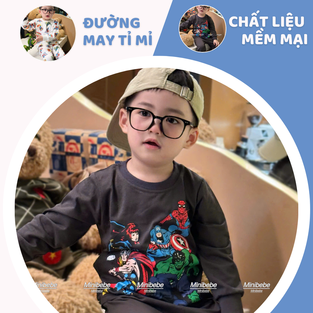 [À ƠI SHOP] Q15- set 2 bộ dài siêu nhân đen trắng - a100.274
