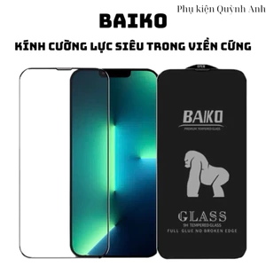 Kính Cường Lực Baiko Có Phủ Nano Siêu Mượt Bảo Vệ Điện Thoại Của Bạn