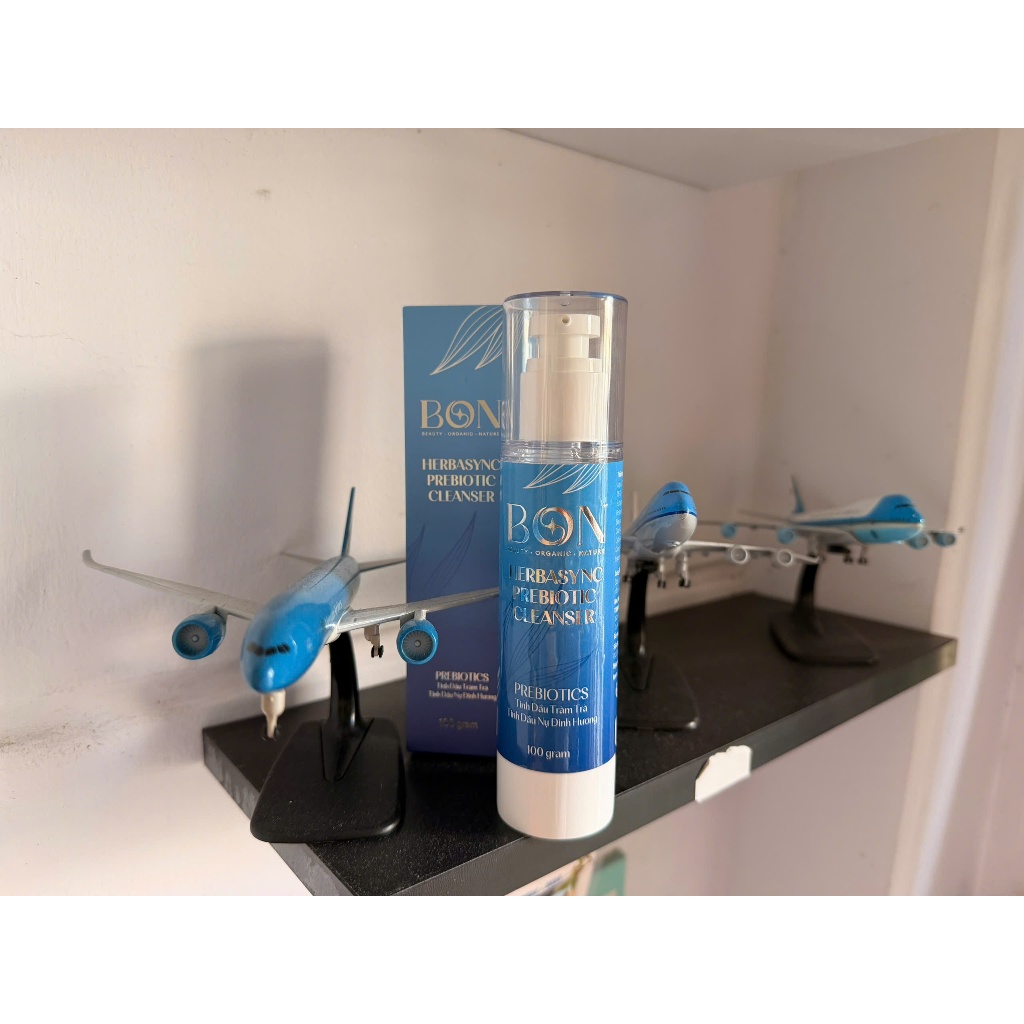 HerbaSync Prebiotic Cleanser 100 gram – Sữa rửa mặt dịu nhẹ, cân bằng da tự nhiên