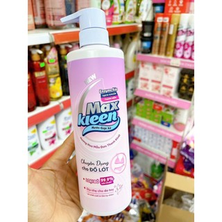 Nước Giặt Xả Maxkleen Chuyên Dụng Đồ Lót Hương Hoa Mẫu Đơn 650gr