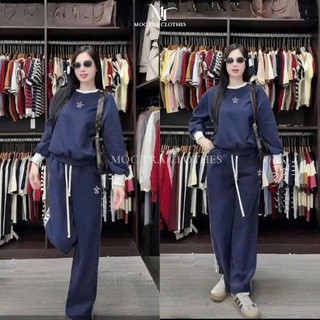 Set bộ nỉ thu đông hình sao Loại 1 thiết kế 2 món siêu xinh, bộ đồ nữ đẹp trẻ trung cá tính