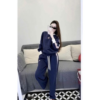 Set bộ nỉ thu đông hình sao Loại 1 thiết kế 2 món siêu xinh, bộ đồ nữ đẹp trẻ trung cá tính