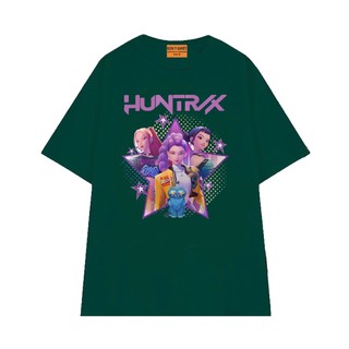 Áo Thun Phim Netflix Kpop Demon Hunter Nhóm Nhạc Huntrix Vải Cotton 75 Thoáng Mát NGỔ TEE