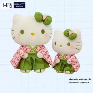 Gấu bông hello kitty kimono nhật bản cao cấp, Thú nhồi bông hellokitty dễ thương làm quà tặng cho bé