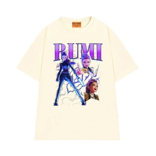 Áo Thun Kpop Demon Hunter Nhân Vật Rumi Dễ Thương Vải Cotton 75 Mềm Mịn NGỐ TEE