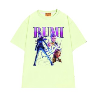 Áo Thun Kpop Demon Hunter Nhân Vật Rumi Dễ Thương Vải Cotton 75 Mềm Mịn NGỐ TEE