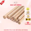 Que Gỗ Thông Tròn Phi 10mm (1CM) Dùng Làm Đồ Handmade,Trái Quýt Kẽm Nhung, Thân Cây Thông Kẽm Nhung- YÊN STORE DIY
