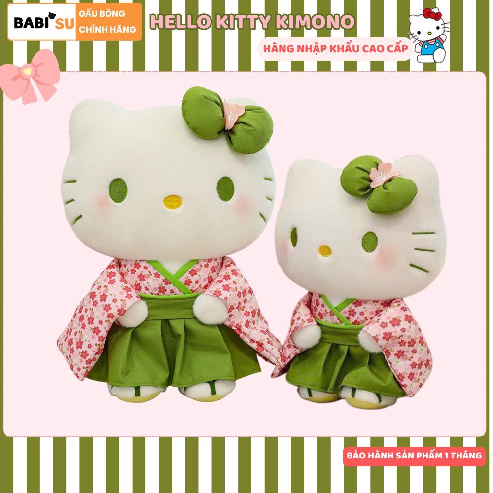 Gấu bông hello kitty kimono nhật bản hàng nhập khẩu cao cấp chất liệu lông mềm mại làm quà tặng cho bé,mọi người