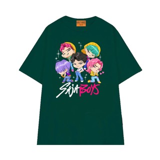Áo Thun Nhóm Nhạc Nam Virtual Saja Boys Phim Netflix Chất Vải Cotton 75 Thoáng Mát NGỐ TEE
