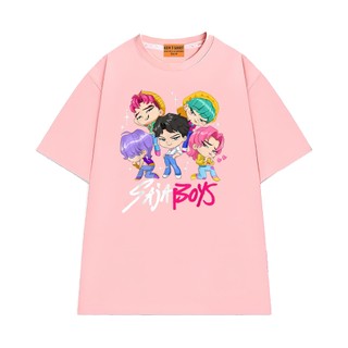 Áo Thun Nhóm Nhạc Nam Virtual Saja Boys Phim Netflix Chất Vải Cotton 75 Thoáng Mát NGỐ TEE
