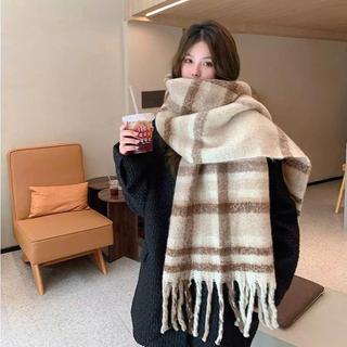Khăn len phong cách Trung Đông. Khăn choàng cổ Unisex cho cả nam và nữa-40x240cm