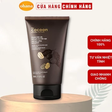 Tẩy Tế Bào Chết Mặt COCOON Cà Phê ĐakLak Giúp Da Mềm Mại Và Rạng Rỡ COCOON Coffee Face Polish 150ml