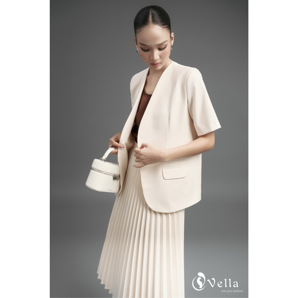 Chân váy xếp li cao cấp dáng dài Vella VA25084 & VV25127