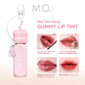 Son kem Son tint bóng GUMMY Son kem Lollipops Son kẹo MOI Cosmetics Hồ Ngọc Hà