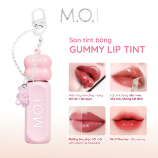 Son kem Son tint bóng GUMMY Son kem Lollipops Son kẹo MOI Cosmetics Hồ Ngọc Hà