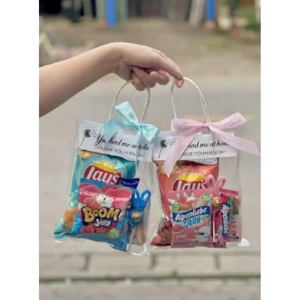 (Sét 10c) Túi đựng bánh kẹo, quà tặng.  Kích thước 25x30cm