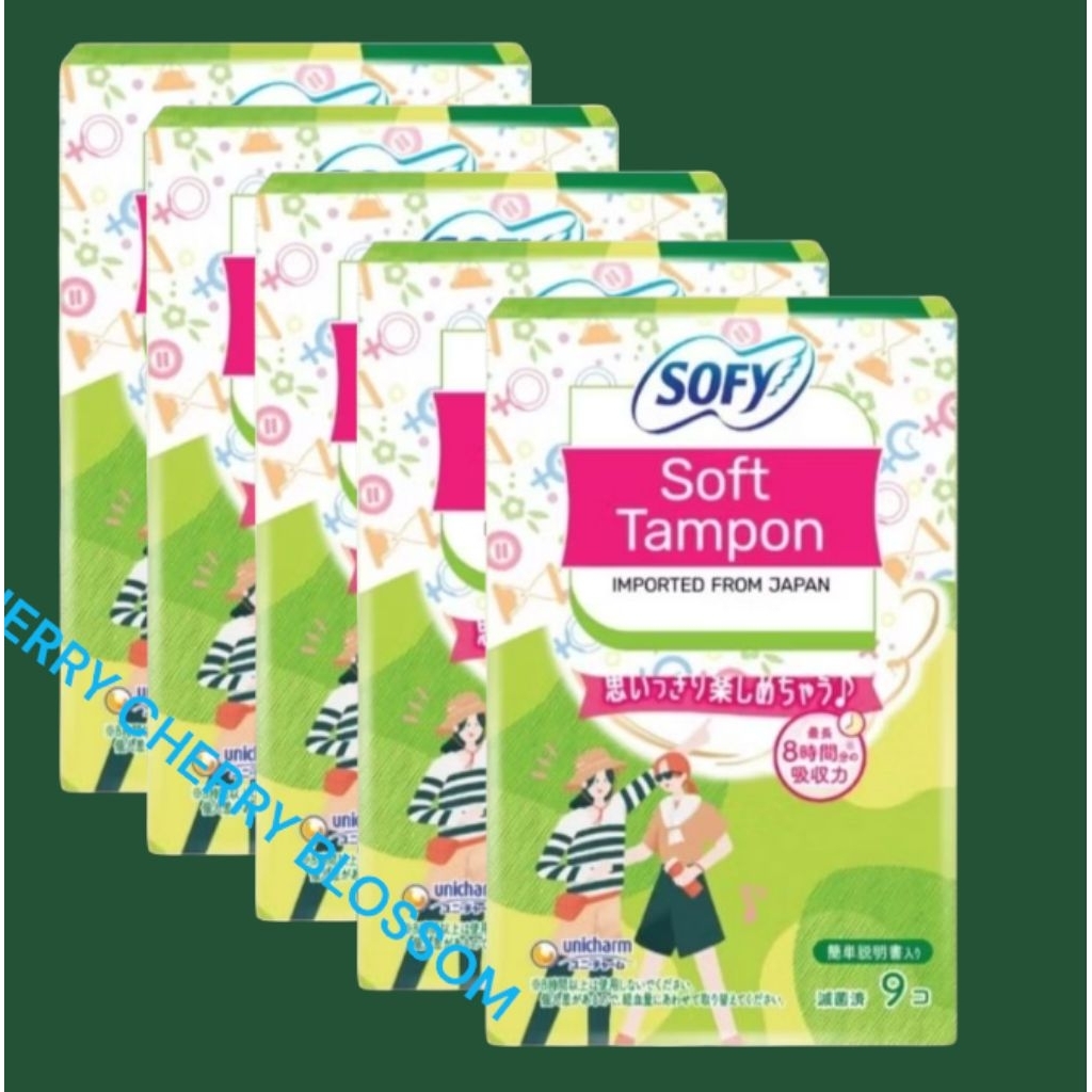 combo hộp Tampon Nhật Bản 9 ống/hộp