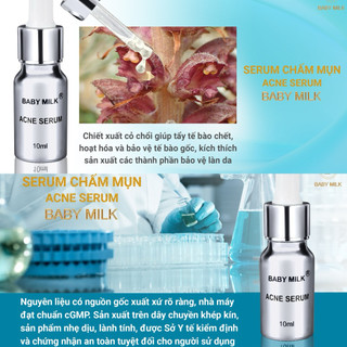 [Hot] Serum Acne Chấm Mụn Baby Milk 10ml - Hàng Hiệu Cao Thiên Nhi