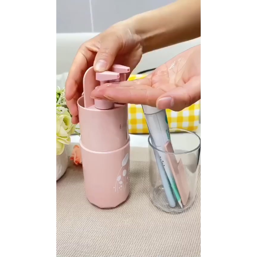 Hộp Đựng Đồ Dùng Cá Nhân 7 Trong 1 Tiện Lợi Khi Đi Công Tác, Du Lịch Đựng Bàn Chải Kem Đánh Răng Sữa Tắm Dầu Gội Đầu