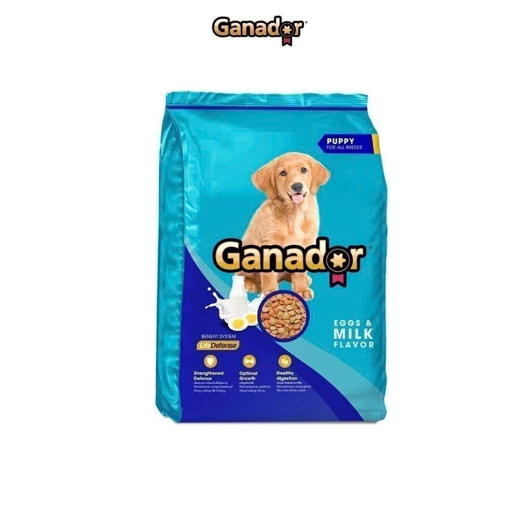 Thức Ăn Hạt Cho Chó Con Ganador Vị Trứng Và Sữa Gói 3kg Hỗ Trợ Phát Triển Xương Và Hệ Miễn Dịch