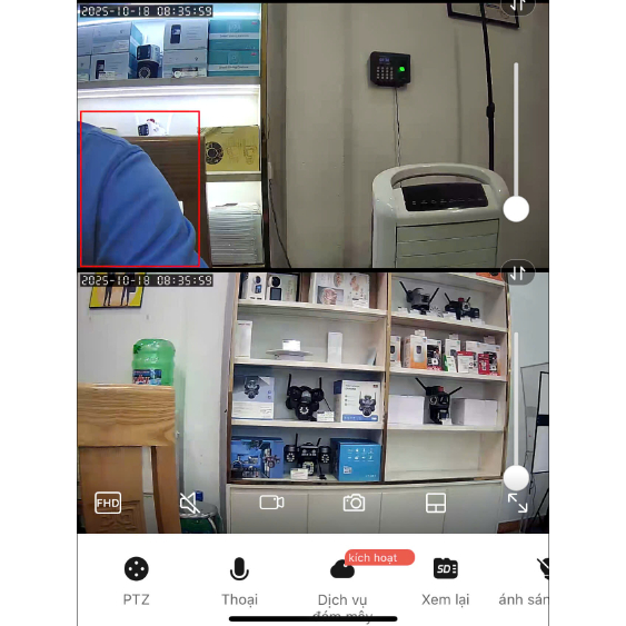 (Lỗi 1 đổi 1) Camera WIFI MODEL 2026 YOOSEE trong nhà 2 mắt 2 khung hình, độ phân giải 30MP