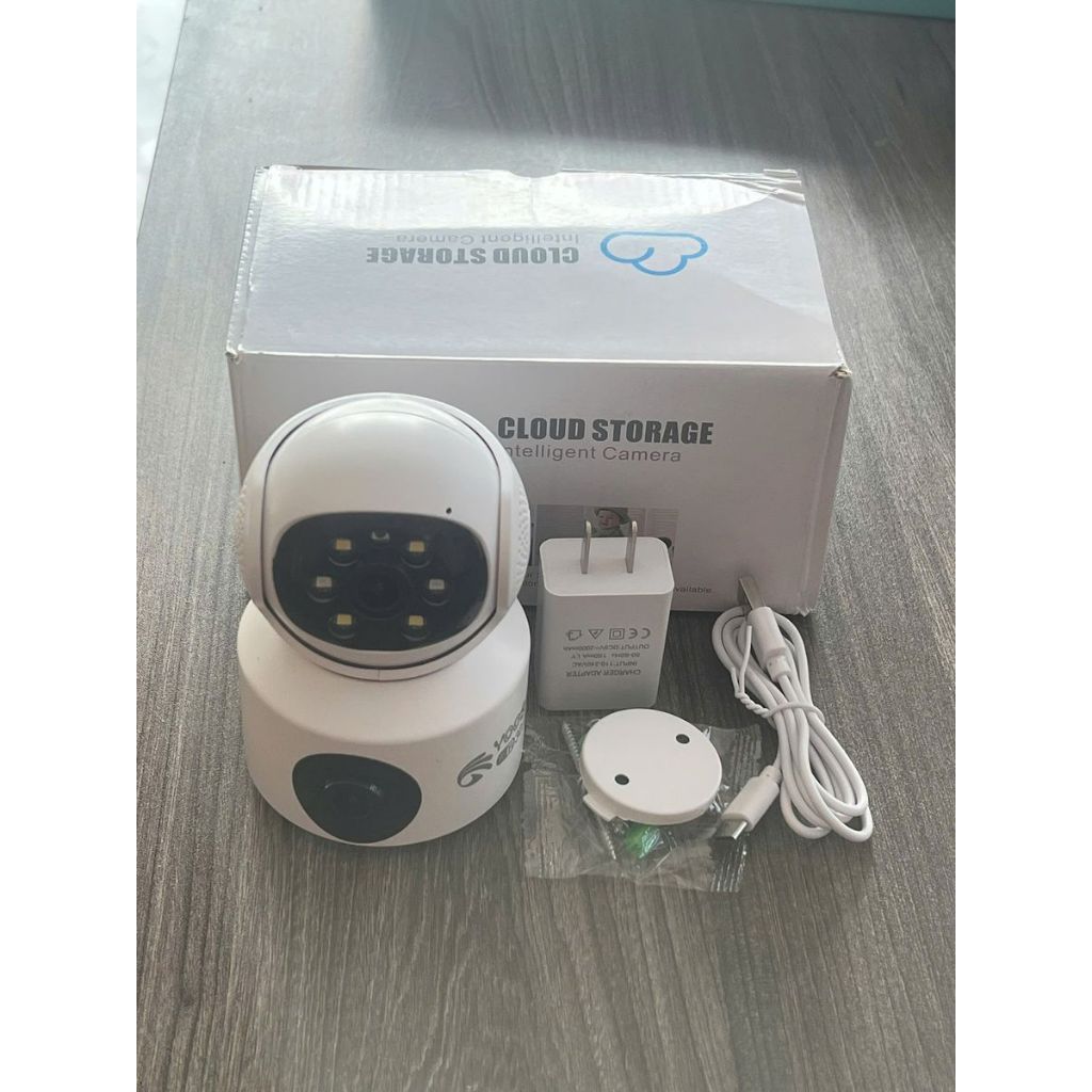 (Lỗi 1 đổi 1) Camera WIFI MODEL 2026 YOOSEE trong nhà 2 mắt 2 khung hình, độ phân giải 30MP