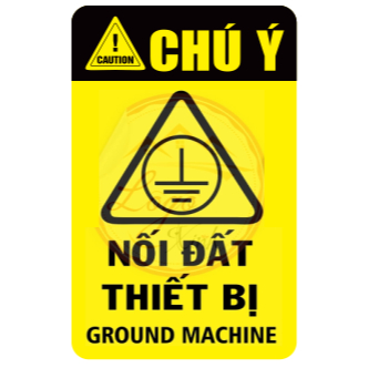 Tem cảnh báo điện ⚡ Tem dán nguy hiểm điện giật – Điện cao thế, thiết bị điện. Chống nước, bền màu – Nhiều mẫu chọn