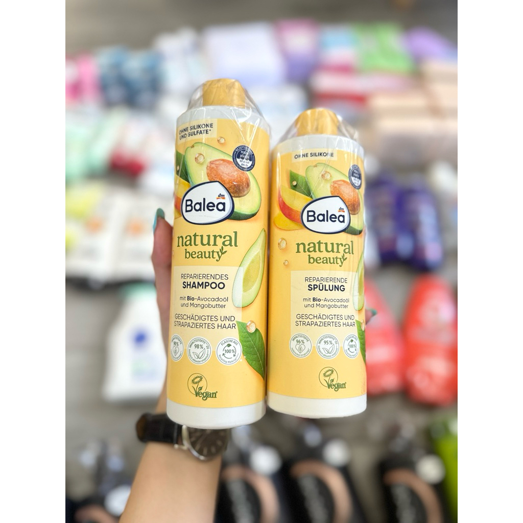 {NỘI ĐỊA ĐỨC 🇩🇪} BỘ GỘI XẢ CHĂM SÓC TÓC BALEA NATURAL BEAUTY