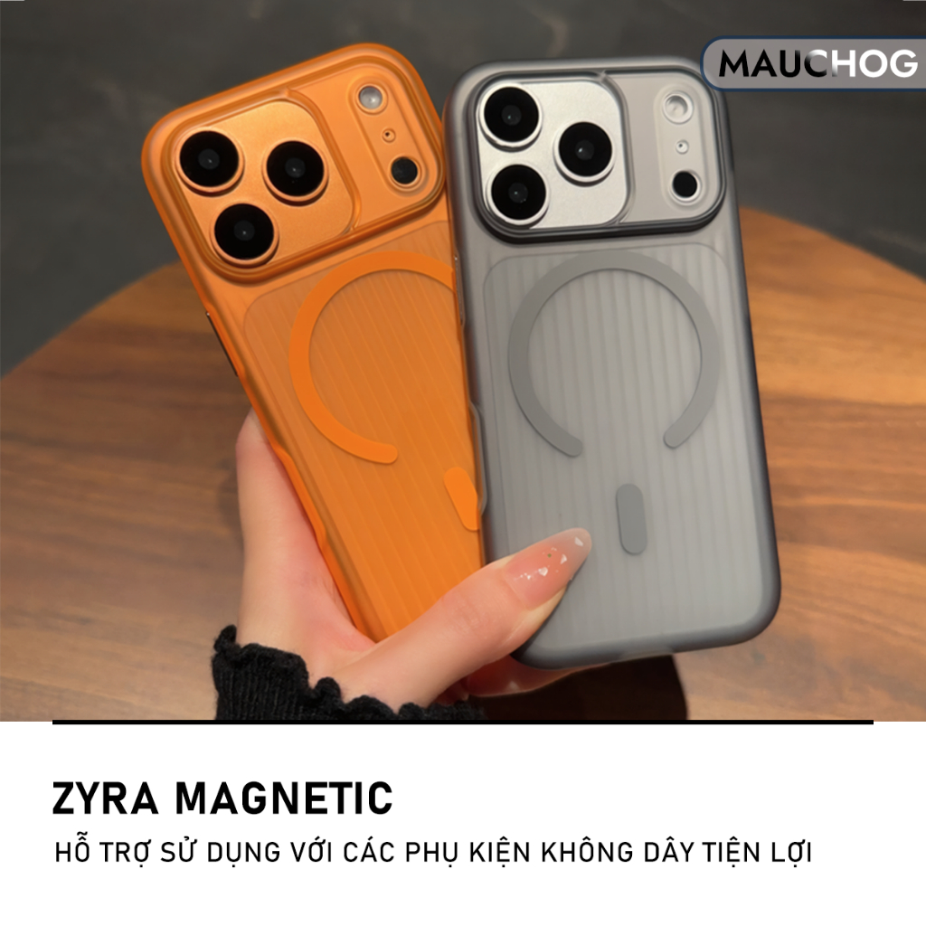 Ốp Nhám Mờ Siêu Mỏng Chống Vân Tay Bảo Vệ Camera Cho Điện Thoại iPhone 17 Pro Max 16 15 14 13