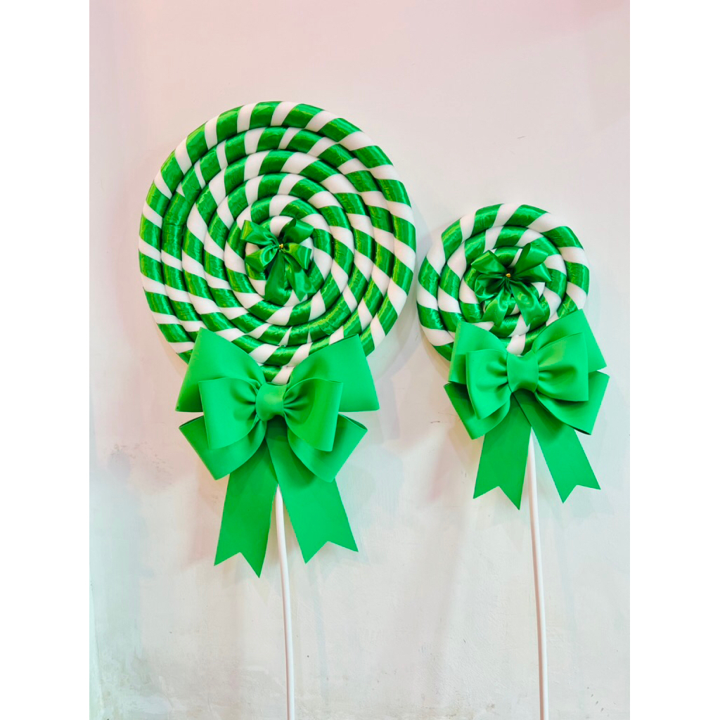 Phụ kiện trang trí giáng sinh Noel - Kẹo khổng lồ