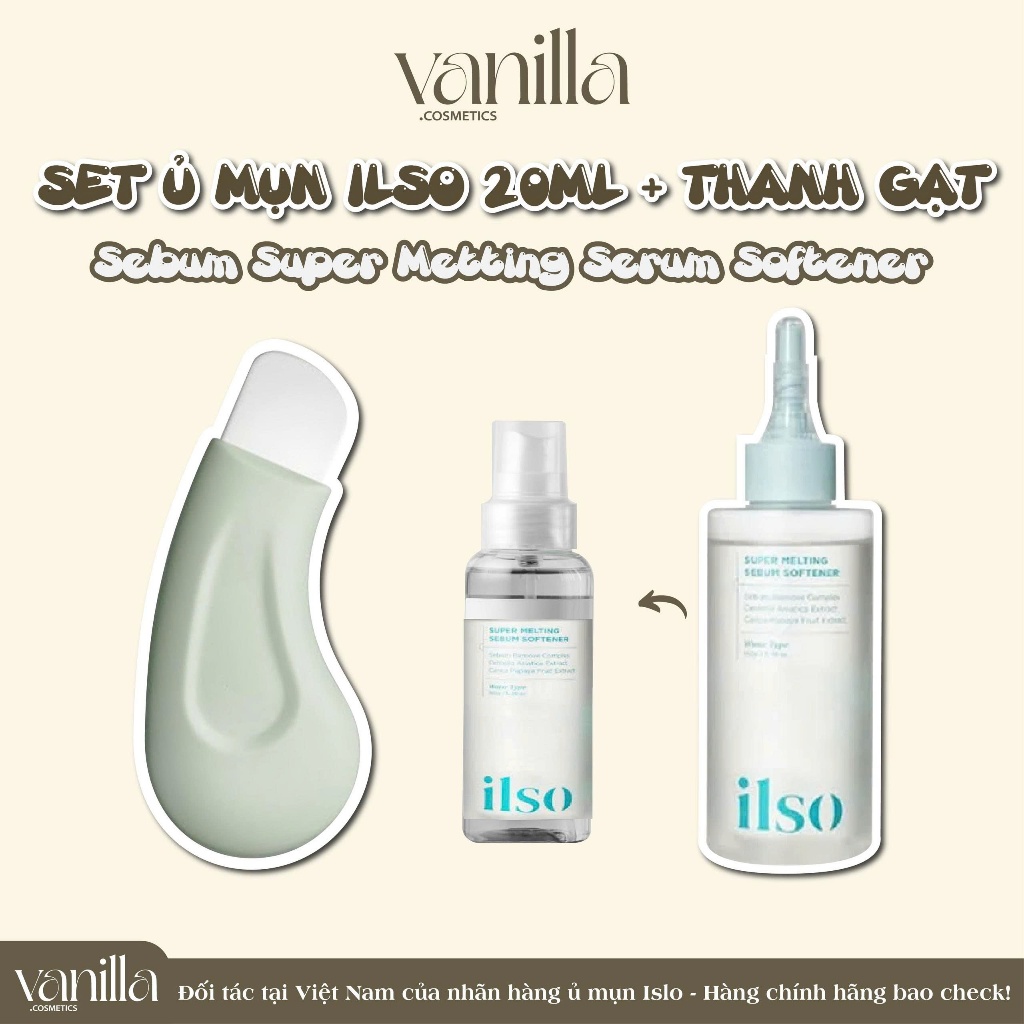 Ủ mụn ilso 20ml + thanh cà mụn