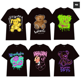 Áo Thun Tay Lỡ Gấu Teddy Local Brand - Áo Thun Streetwear Nam Nữ Unisex Form Rộng Chất Cotton Cao Cấp