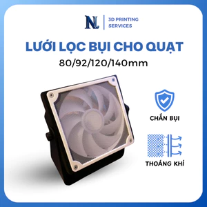 Lưới lọc chắn bụi quạt tản nhiệt làm mát máy tính PC - Nhiều kích thước 80 92 120 140mm | NL3D