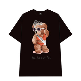 Áo Thun Tay Lỡ Gấu Teddy Local Brand - Áo Thun Streetwear Nam Nữ Form Rộng Chất Cotton Cao Cấp